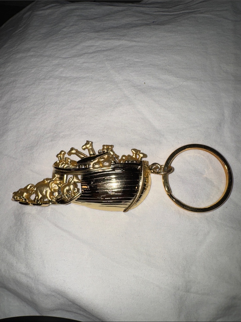 Noah’s Ark Scene Keychain by American Jewelry Chain Co. (AJC).